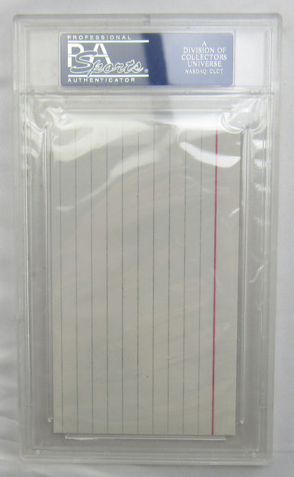 Gil Hodges Cut Signed Auto PSA/DNA Encapsulated XV