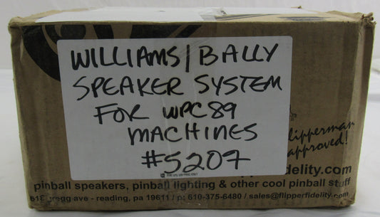 Williams/Bally Speaker System Pinball WPC89 Machine Sealed Box #5207