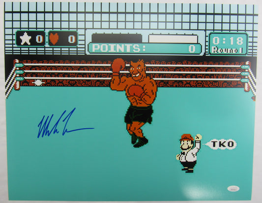 Mike Tyson Signed Auto Autograph 16x20 Photo JSA COA VII