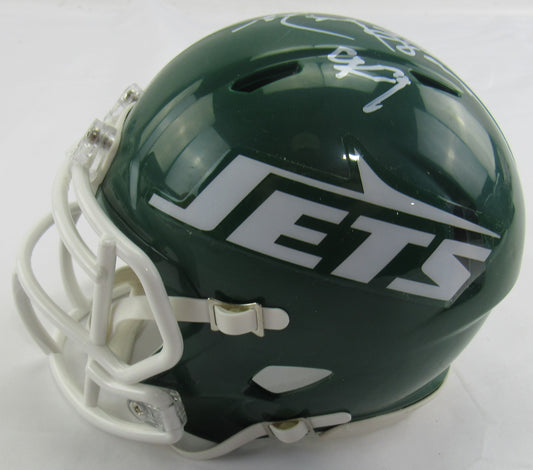 Mark Gastineau Signed Auto Autograph Jets Mini Helmet JSA WB541697