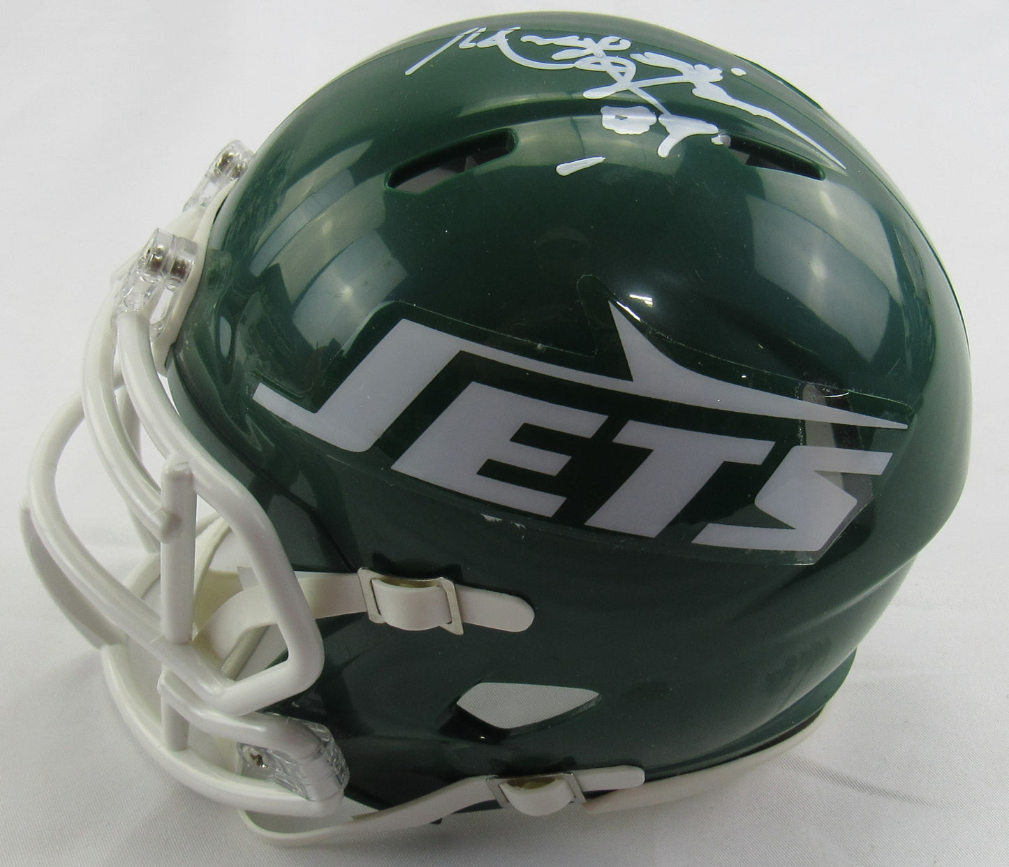 Mark Gastineau Signed Auto Autograph Jets Mini Helmet JSA WB541698