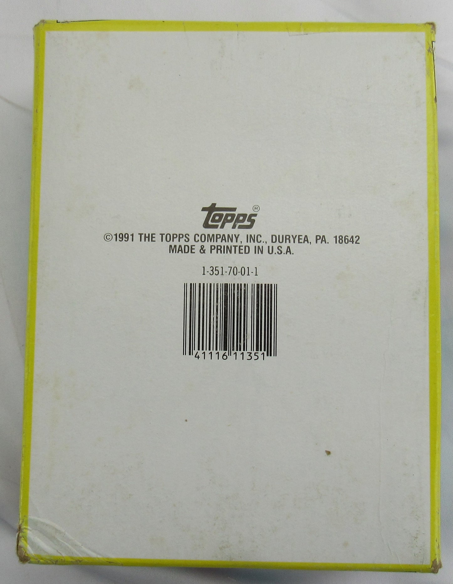 1991 Bowman Football Wax Box