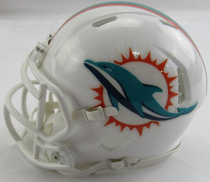 Ricky Williams Signed Auto Autograph Dolphins Mini Helmet Hitting Holes w/ Insc JSA COA