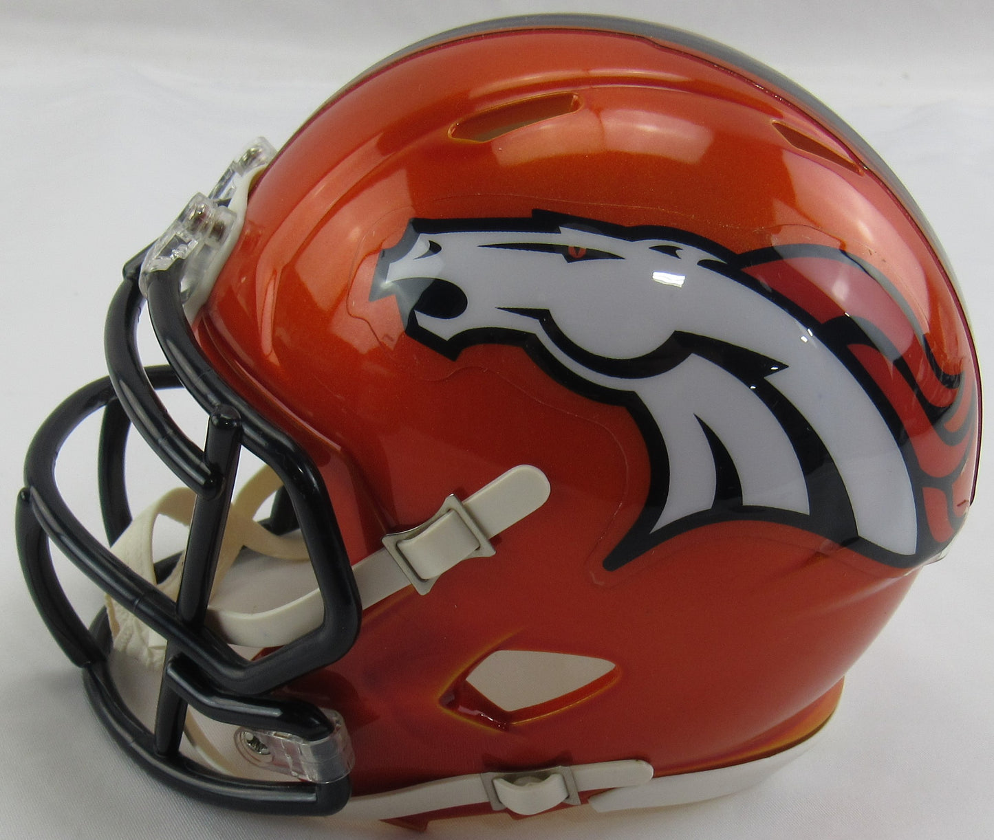 Terrell Davis Signed Auto Autograph Broncos Mini Helmet JSA COA II