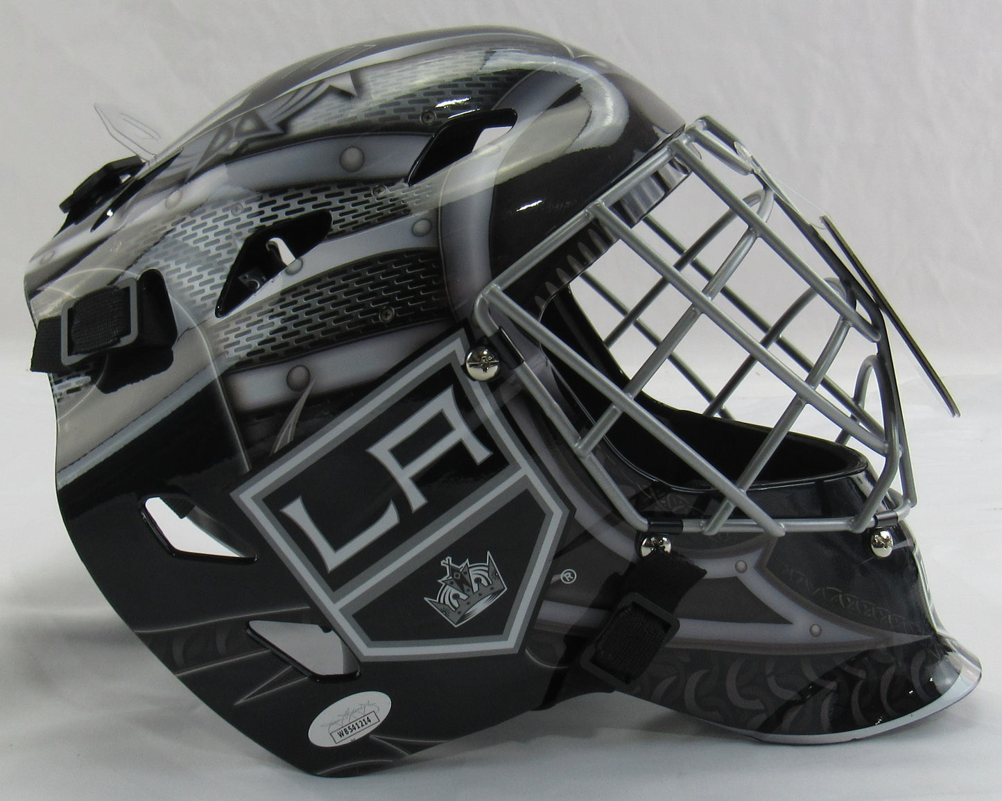 Jonathan Quick Signed Auto Autograph Franklin Kings Helmet Replica JSA COA