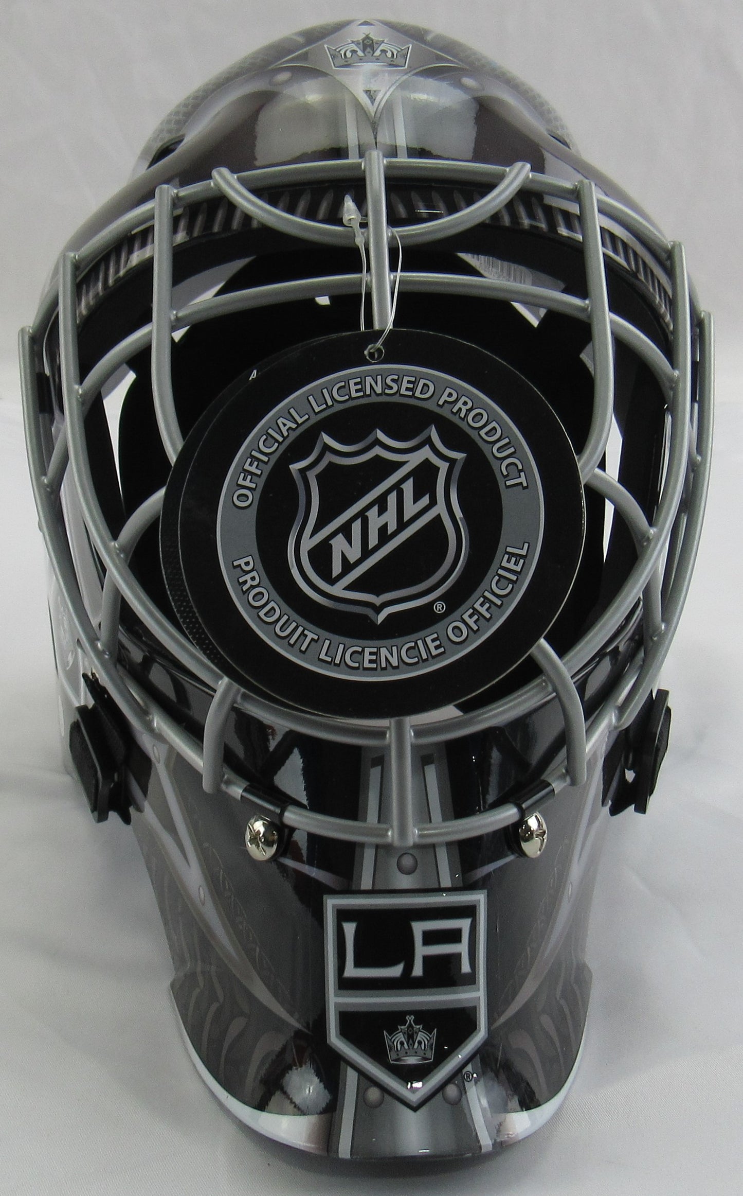 Jonathan Quick Signed Auto Autograph Franklin Kings Helmet Replica JSA COA