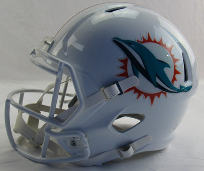 Ricky Williams Signed Auto Autograph Riddell Dolphins Helmet Replica w/ Smoke Insc JSA COA