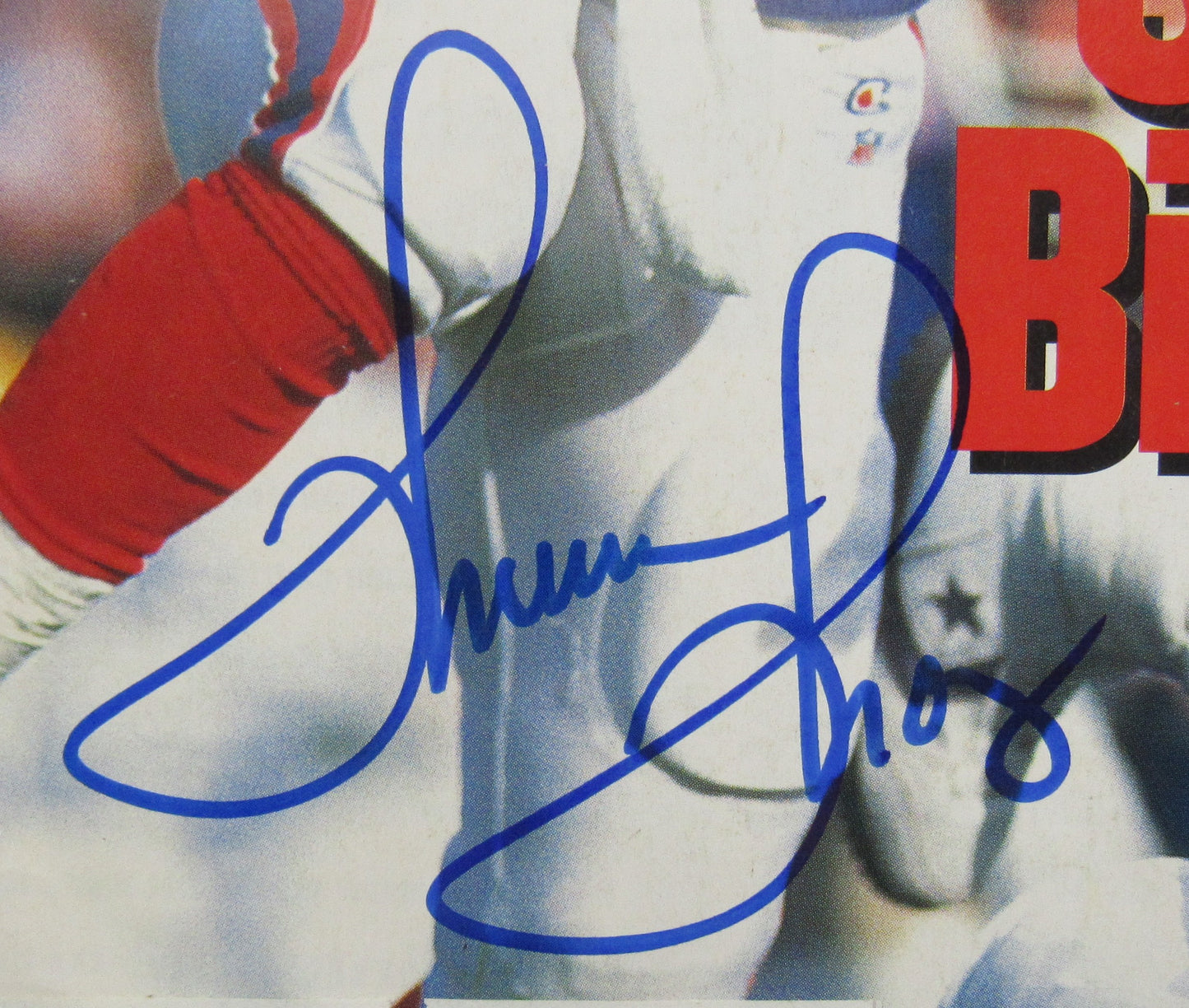 Thurman Thomas Signed Auto Sports Illustrated Magazine JSA CF42616