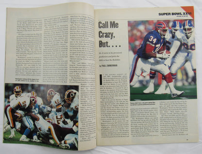 Thurman Thomas Signed Auto Sports Illustrated Magazine JSA CF42616