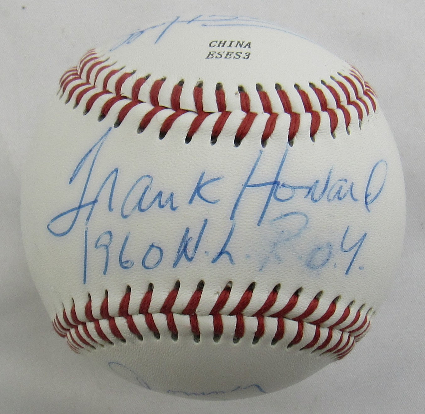 Frank Howard Tommy Davis Stan Bahnsen Toby Hall +1 More Signed Auto Baseball B171