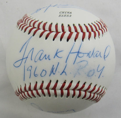 Frank Howard Tommy Davis Stan Bahnsen Toby Hall +1 More Signed Auto Baseball B171