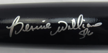 Bernie Williams Signed Auto Autograph Cooperstown Baseball Stat Bat JSA COA