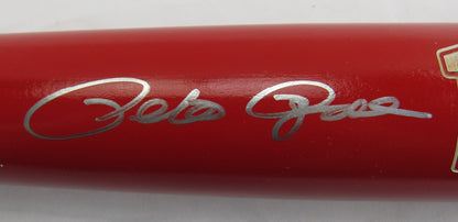 Pete Rose Signed Auto Autograph Cooperstown Baseball Stat Bat JSA COA