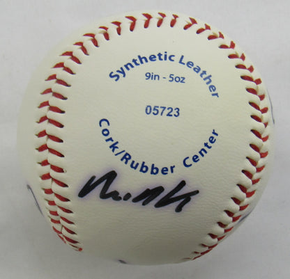 Fernando Tatis Ike Davis Nick Evans Chris Carter Signed Auto Baseball B171