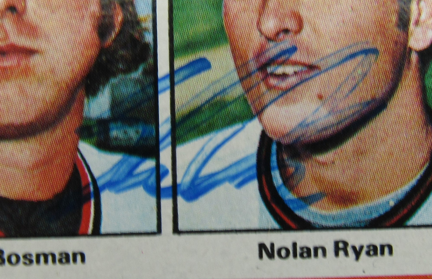 1975 Topps Nolan Ryan Mini Signed Auto Autograph Card JSA AX39293