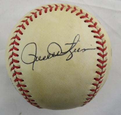 Brooks Robinson Harmon Killebrew Al Kaline + 1 Signed Rawlings Baseball JSA CL29226
