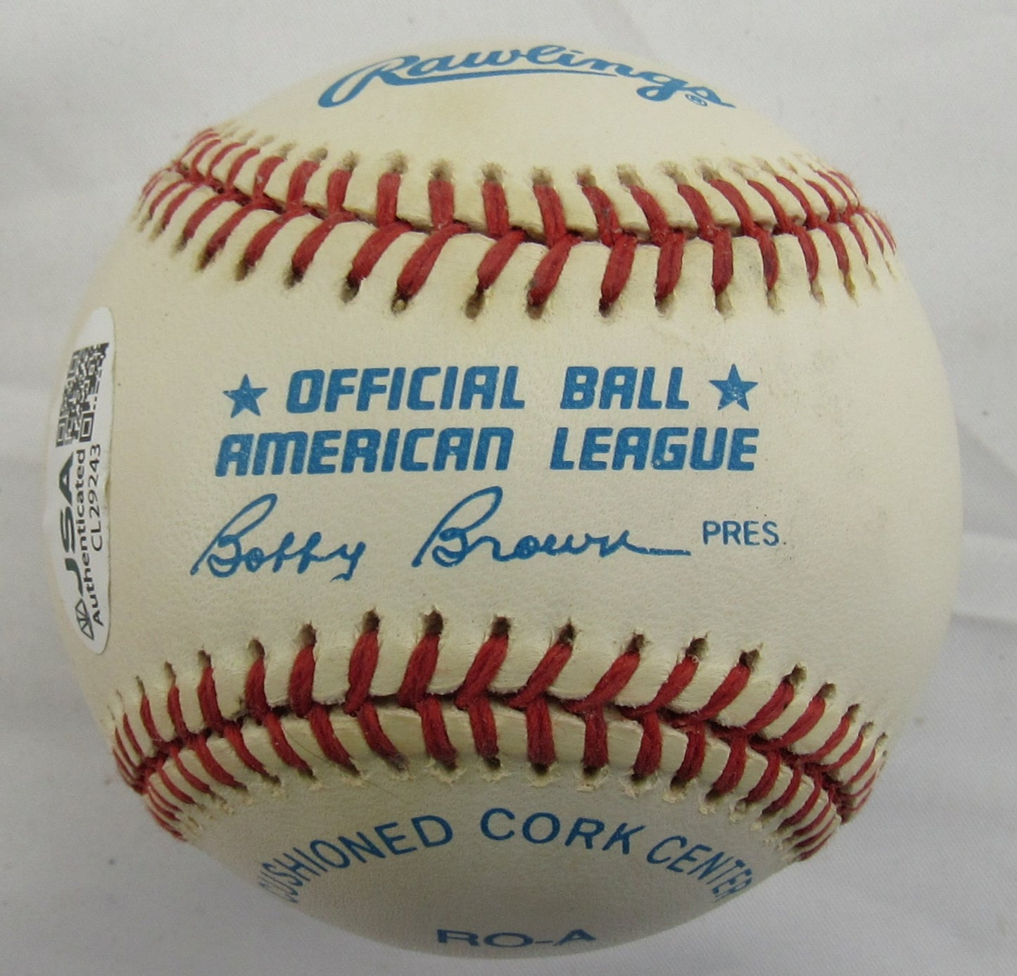 Dennis Eckersley Signed Rawlings Baseball JSA CL29243