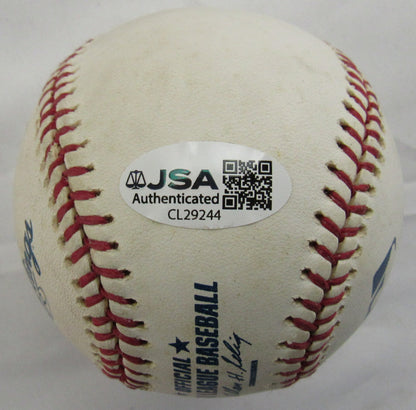 Johnny Damon Signed Rawlings Baseball JSA CL29244