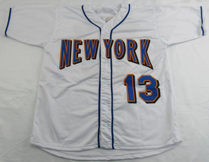 Billy Wagner Signed Auto Autograph Replica Mets Jersey w/ Saves Insc JSA COA