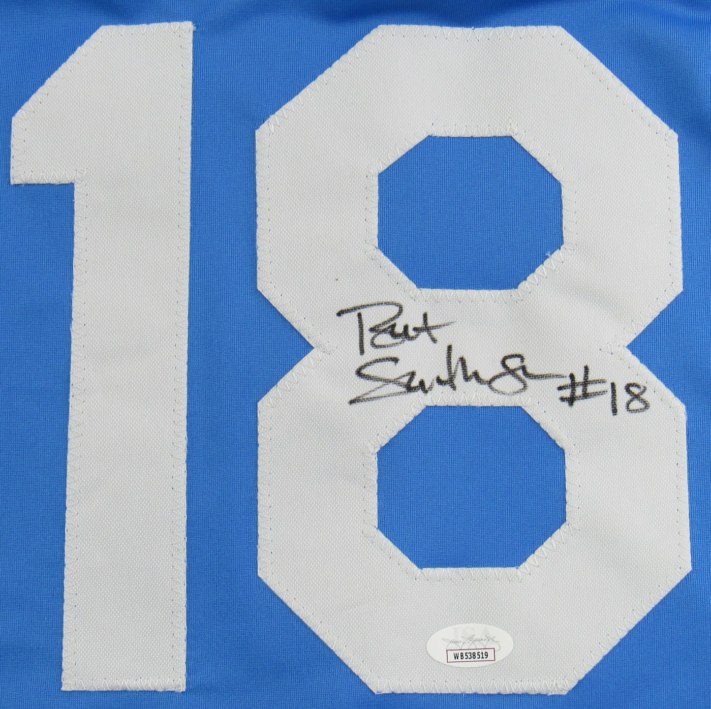 Bret Saberhagen Signed Auto Autograph Replica Royals Jersey JSA COA