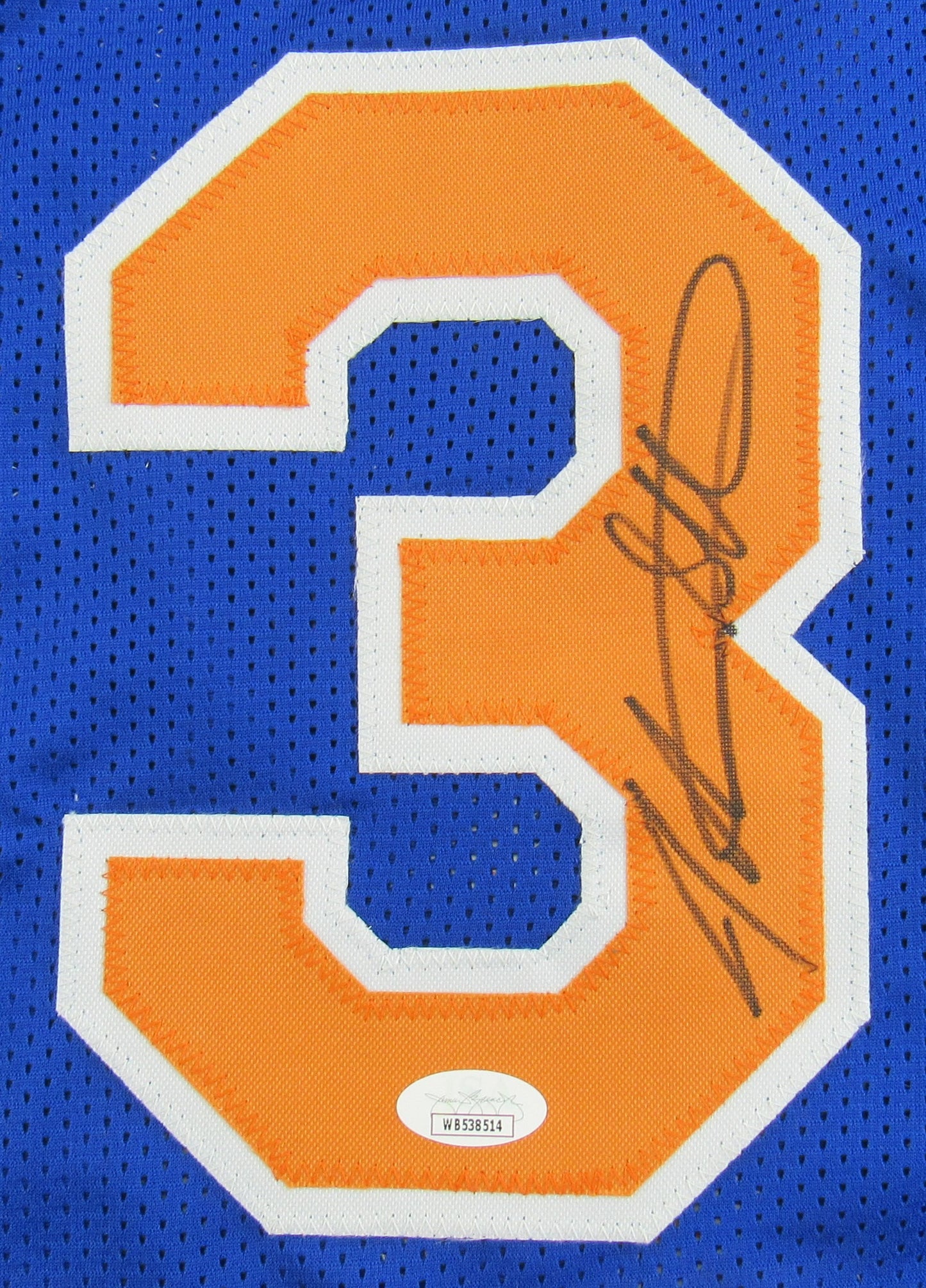 John Starks Signed Auto Autograph Knicks Jersey JSA COA