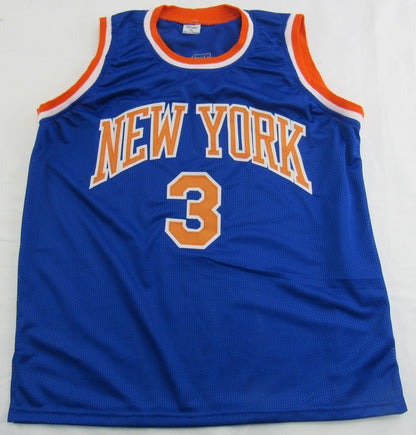 John Starks Signed Auto Autograph Knicks Jersey JSA COA