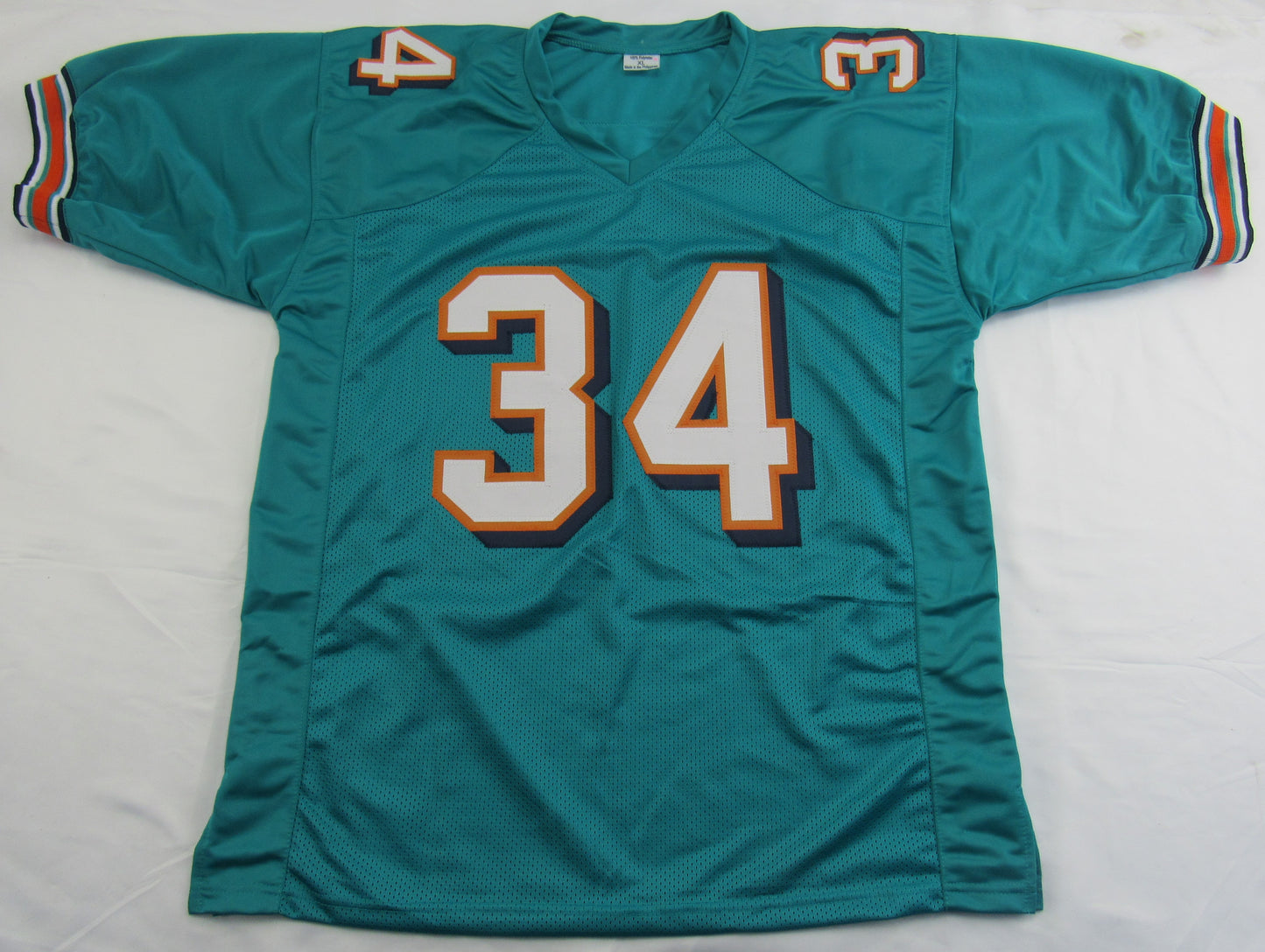 Ricky Williams Signed Auto Autograph Throwback Dolphins Jersey JSA COA