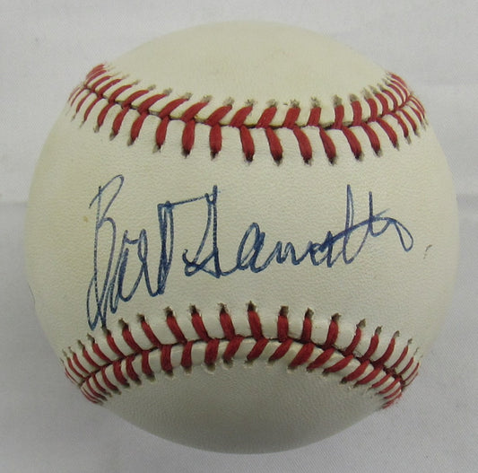 Bart Giamatti Orlando Cepeda Signed Auto Rawlings Baseball JSA LOA ZZ23038