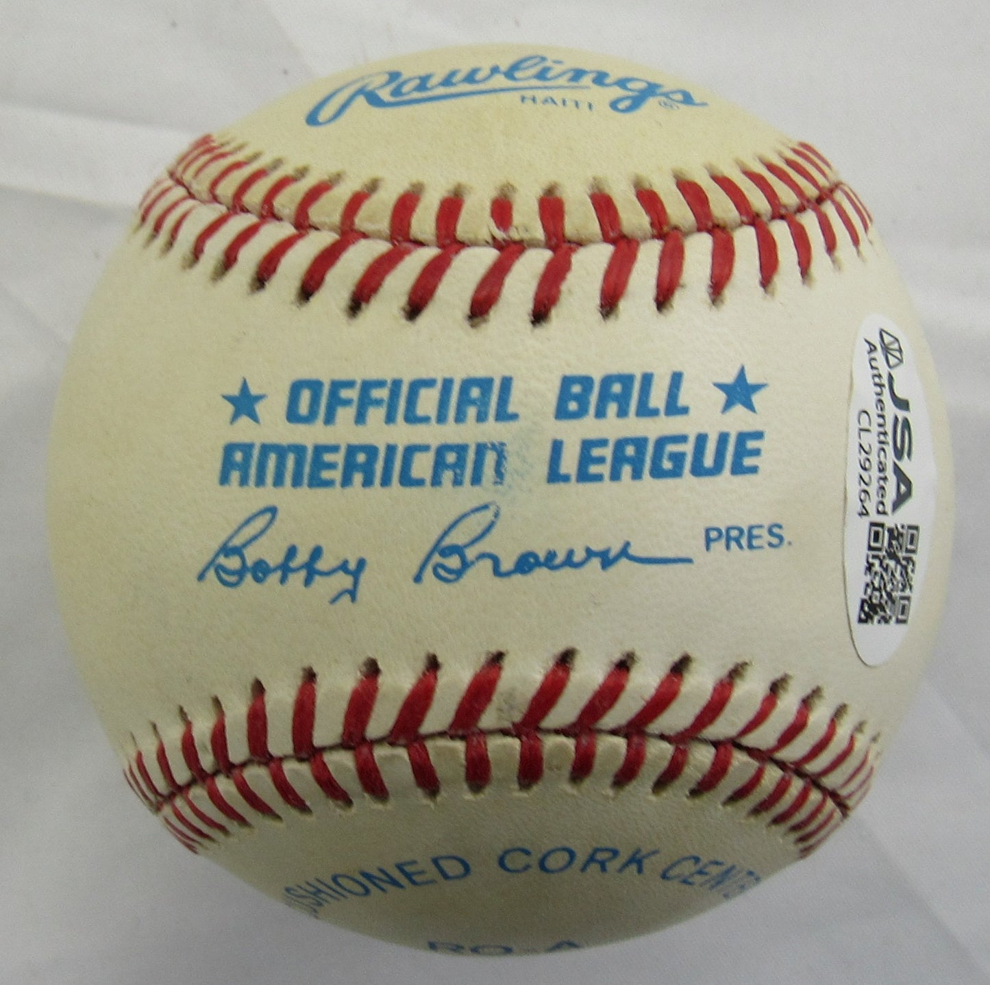 Jim Catfish Hunter Signed Rawlings Baseball JSA CL29264