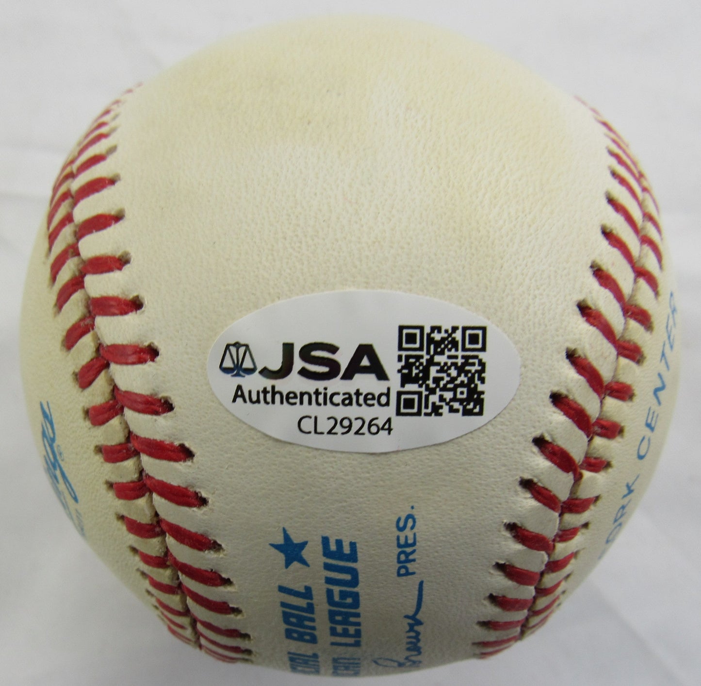 Jim Catfish Hunter Signed Rawlings Baseball JSA CL29264