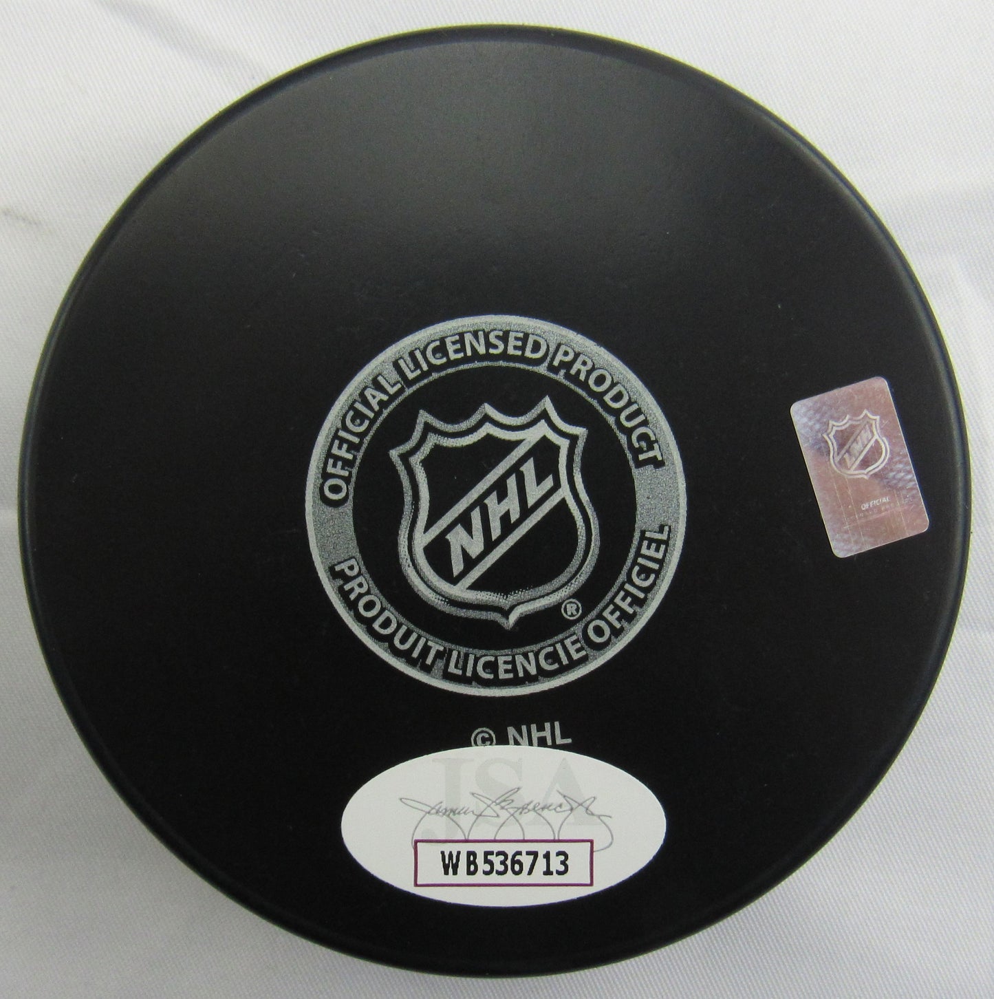 Ken Daneyko Signed Auto Autograph Hockey Puck w/ Mr Devil Insc JSA COA