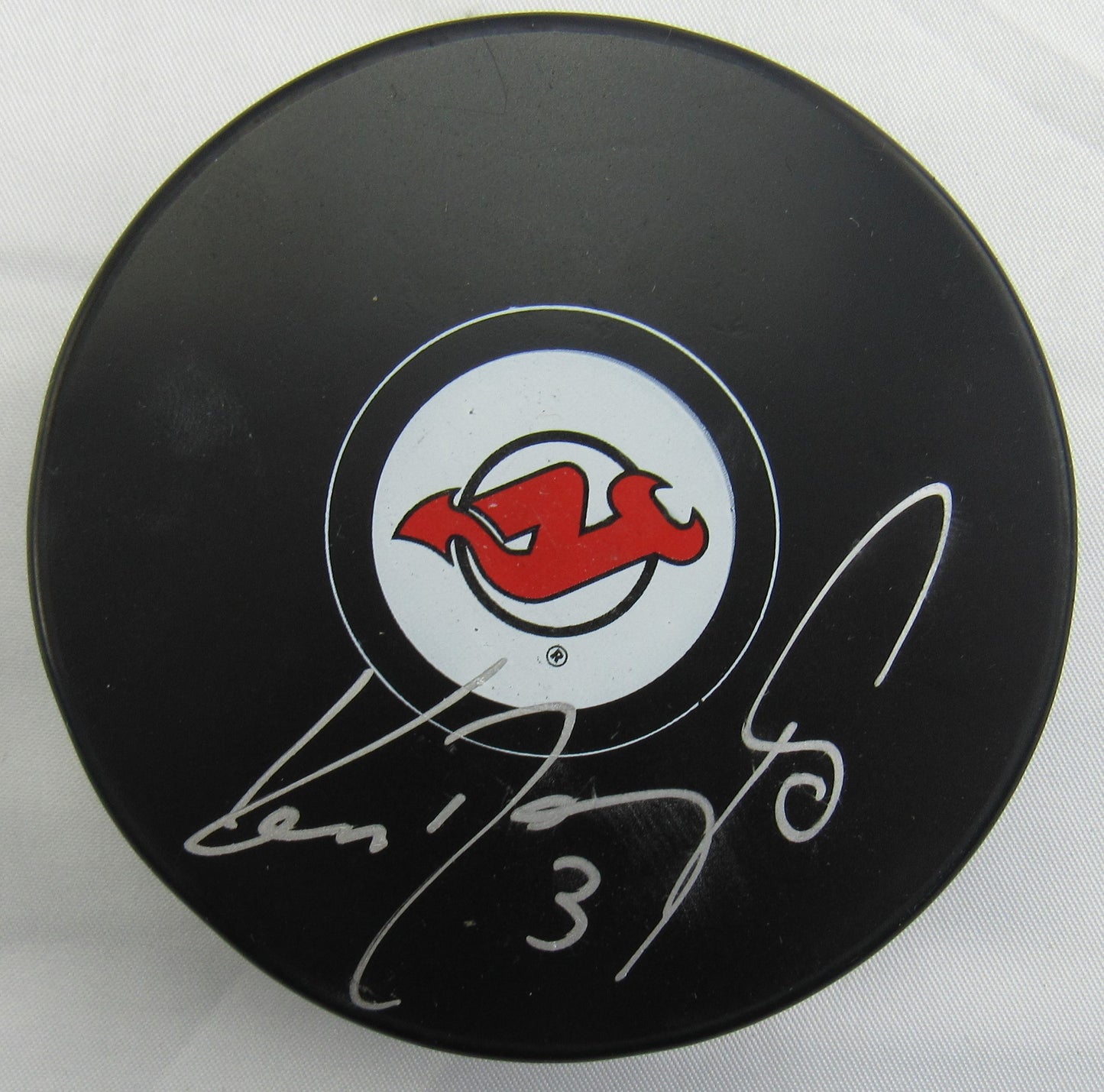 Ken Daneyko Signed Auto Autograph Hockey Puck JSA COA II