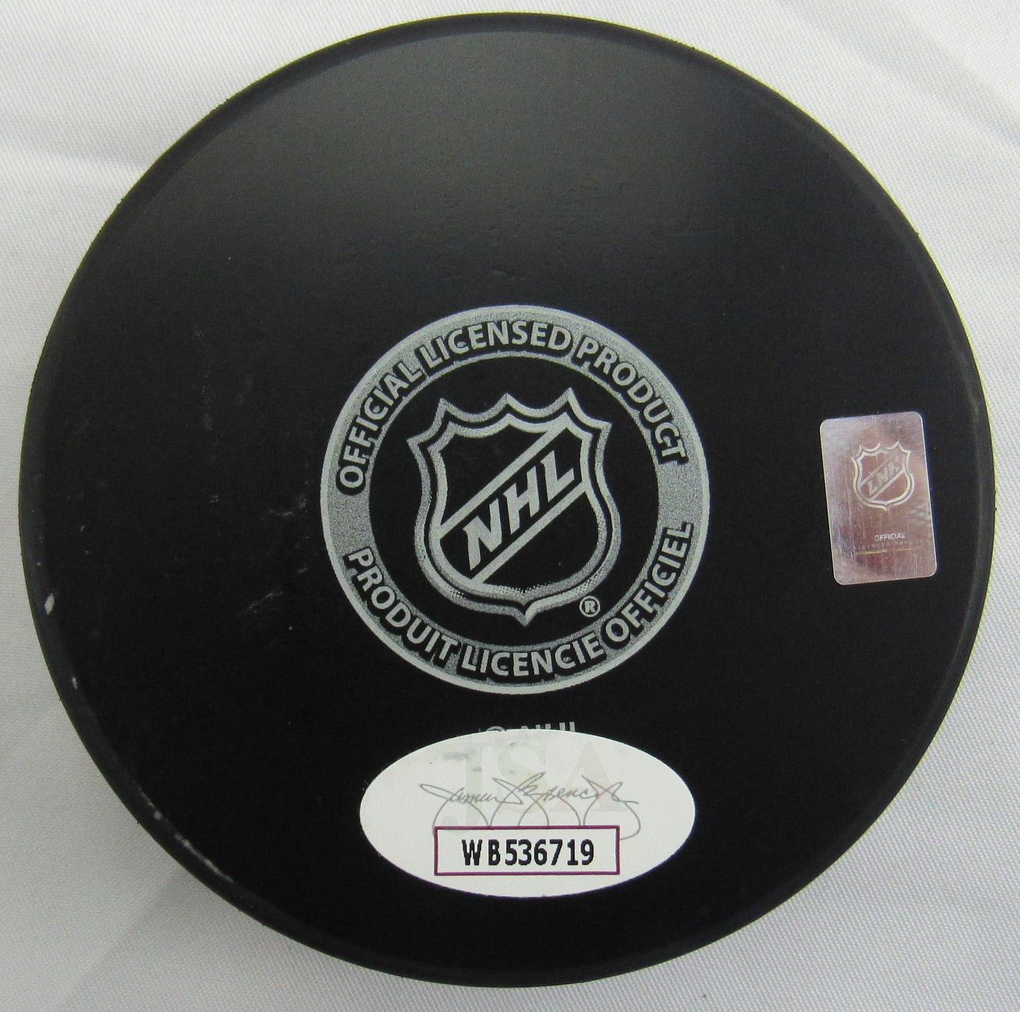 Ken Daneyko Signed Auto Autograph Hockey Puck JSA COA II