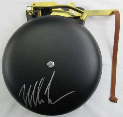 Mike Tyson Signed Auto Autograph Black Ring Bell JSA COA