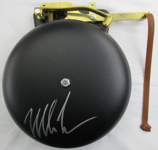 Mike Tyson Signed Auto Autograph Black Ring Bell JSA COA