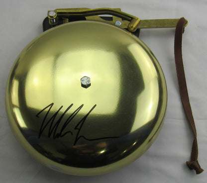 Mike Tyson Signed Auto Autograph Brass Ring Bell JSA COA