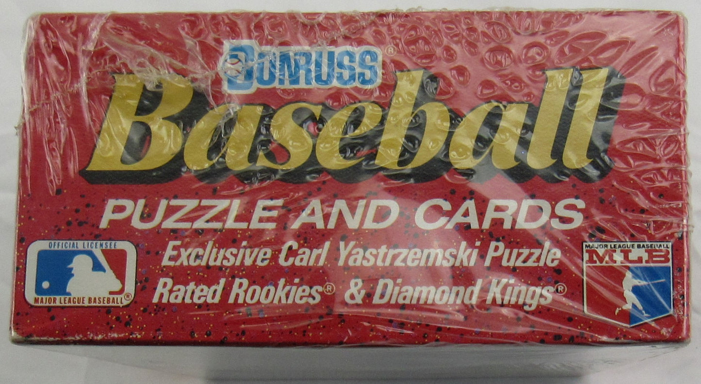 1990 Donruss Baseball Wax Box Factory Sealed - 36ct