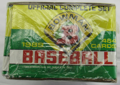 1989 Bowman Baseball Complete Set Factory Sealed - 484 Total Cards