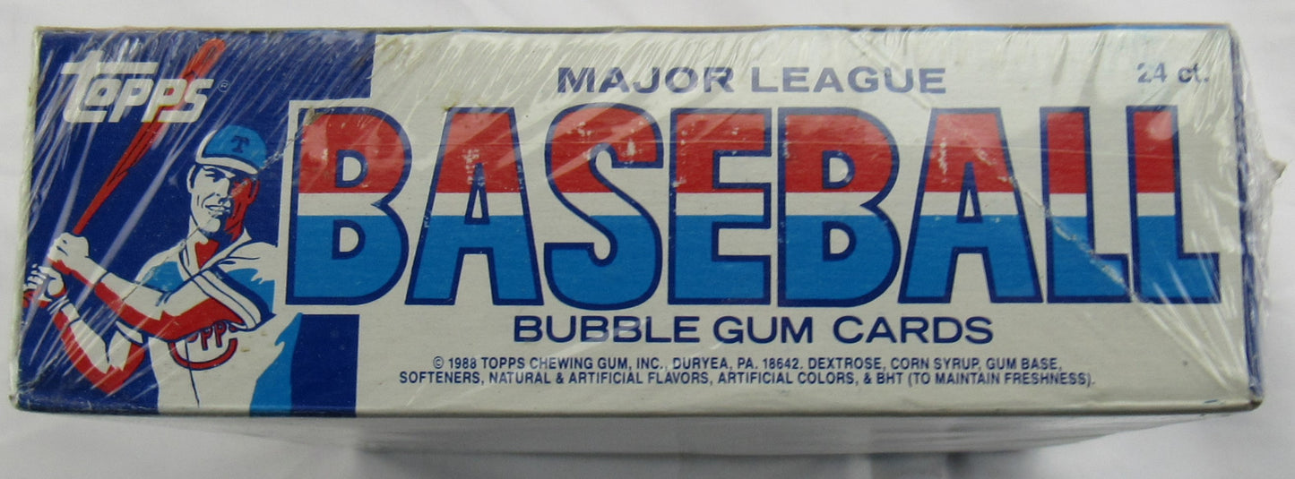 1988 Topps Baseball Factory Sealed Cello Box - 24ct