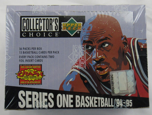 1994-95 Upper Deck Series 1 Basketball Factory Sealed Wax Box  36ct