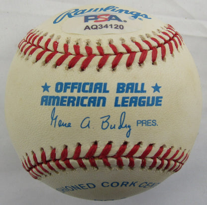 Kirby Puckett Signed Rawlings Baseball PSA AQ34120