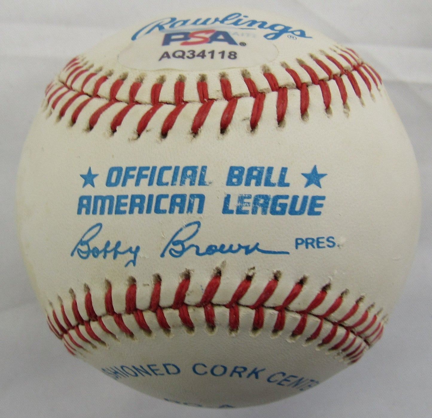Bill Dickey Signed Rawlings Baseball PSA AQ34118