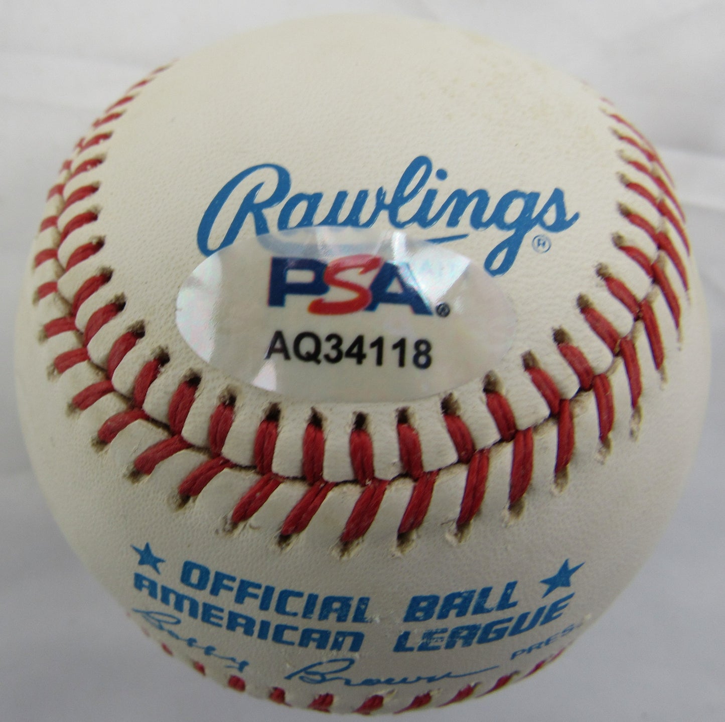 Bill Dickey Signed Rawlings Baseball PSA AQ34118