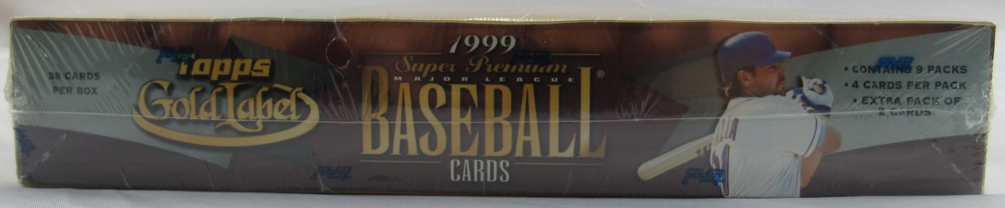 1999 Topps Gold Label Baseball Card Packs Factory Sealed - 10ct Box