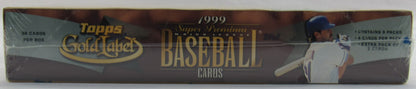 1999 Topps Gold Label Baseball Card Packs Factory Sealed - 10ct Box