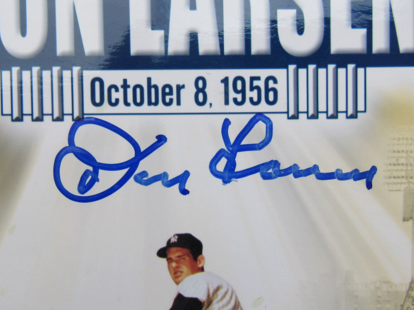 Don Larsen Signed 8x10 Photo JSA CL29186