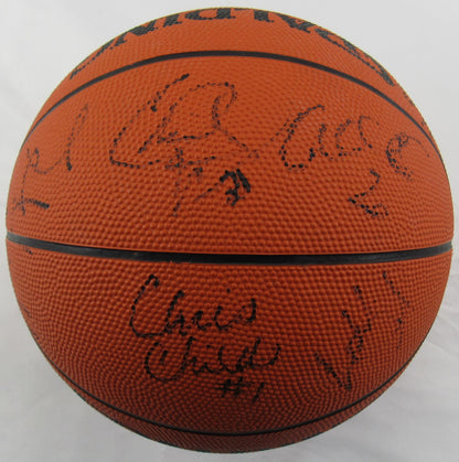 1997-98 Knicks John Starks Chris Dudley Pete Myers +8 Signed Auto Autograph Spalding Basketball