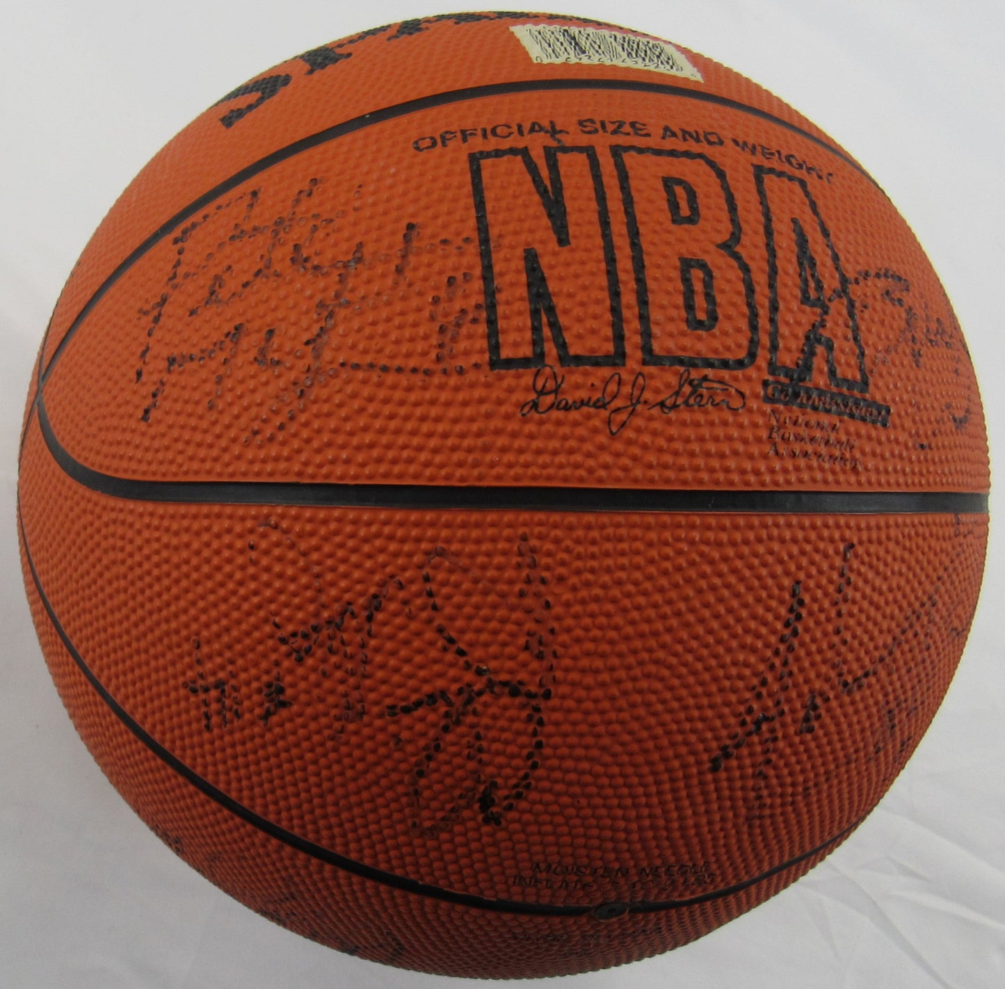 1997-98 Knicks John Starks Chris Dudley Pete Myers +8 Signed Auto Autograph Spalding Basketball