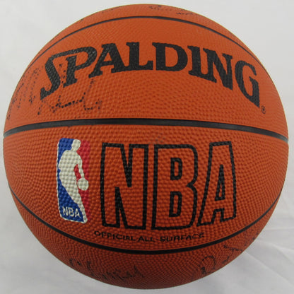 1997-98 Knicks John Starks Chris Dudley Pete Myers +8 Signed Auto Autograph Spalding Basketball