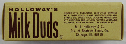 1971 Mel Stottlemyre Milk Duds Box